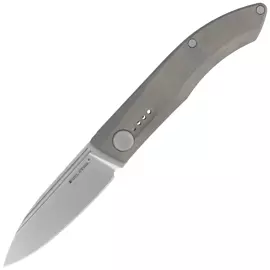 Nóż składany Real Steel Stella Premium Gray Titanium, Satin S35VN by Poltergeist Works (9052)