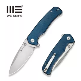 Nóż składany SENCUT Skarnax Blue Canvas Micarta, Satin 9Cr18MoV (S24025-3)