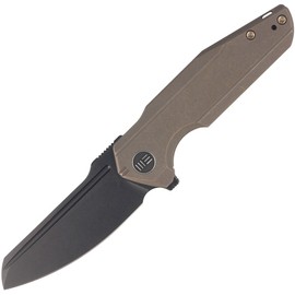 Nóż składany WE Knife StarHawk Bronze Titanium, Black Stonewashed CPM 20CV (WE21017-2)