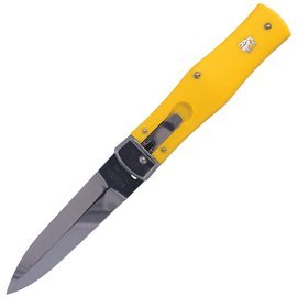 Nóż sprężynowy Mikov Predator ABS, Klips (241-NH-1/N YELLOW)