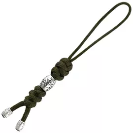 Przywieszka do noża M-Tac Zeus Stainless Steel Olive paracord (TMLZSSS-OD)