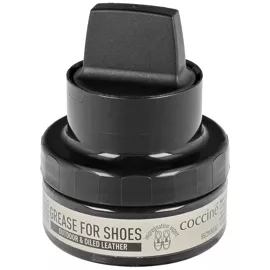 Tłuszcz do skór licowych Coccine Premium Grease for Shoes, Black 50 ml