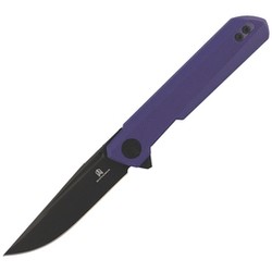 Nóż Bestechman Mini Dundee Purple G10, Black DLC D2 by Ostap Hel (BMK03J)