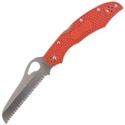 Nóż Spyderco Byrd Cara Cara Rescue 2 FRN Orange, Spyder (BY17SOR2)