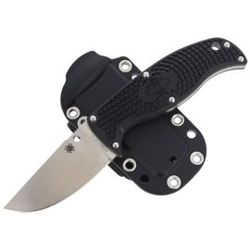 Nóż Spyderco Enuff FRN Black Clip Point Plain (FB31CPBK)