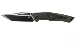 Nóż składany Bestech Togatta Bronze Titanium/Black-Green G10, Black Stonewashed/Satin M390 by Koens Craft (BT2102E)