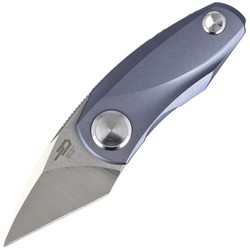 Nóż składany Bestech Tulip Frame Lock Blue Titanium, Stonewash / Satin M390 by Ostap Hel (BT1913B)