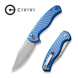 Nóż składany Civivi Stormhowl Bright Blue Aluminum, Satin Nitro-V (C23040B-2)