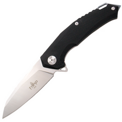 Nóż składany Decor Habitat Third Thunder LE No 036/500 Black G10/Titanium, Satin/ Stonewashed D2 (K4105)