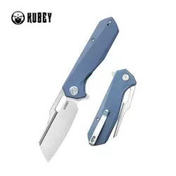 Nóż składany Kubey Atlas Blue G10, Satin 14C28N by Jelly Jerry (KU328H)