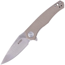 Nóż składany Kubey Cadmus Tan G10, Satin D2 by Max (KU055C)