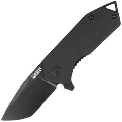 Nóż składany Kubey Campe Black G10, Dark Stonewashed D2 (KU203J)