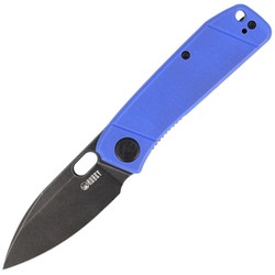 Nóż składany Kubey Hyde Blue G10, Dark Stonewashed 14C28N by Colin Maisonpierre (KU2104E)