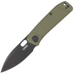 Nóż składany Kubey Hyde Green G10, Dark Stonewashed 14C28N by Colin Maisonpierre (KU2104B)