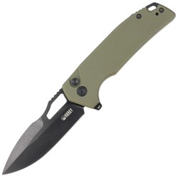 Nóż składany Kubey Knife RDF Green G10, Blackwash AUS-10 by HYDRA Design (KU316B)