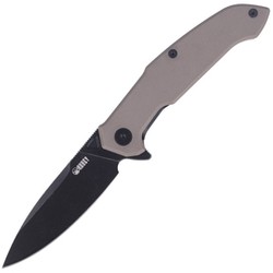 Nóż składany Kubey Knife Victory Tan G10, Darkwash AUS-10 (KU219C)