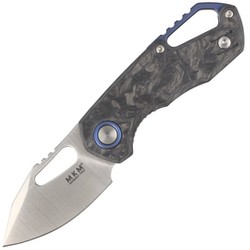 Nóż składany MKM Isonzo Clip Point Marbled Carbon Fiber, Satin M390 by Jesper Voxnæs (MK FX03M-3CM)