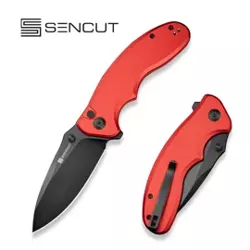 Nóż składany Sencut Cybrix Red Aluminium, Black 9Cr18MoV (S23098A-3)