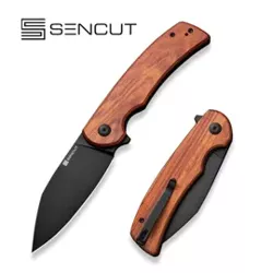 Nóż składany Sencut Omniform Guibourtia Wood, Black 9Cr18MoV (S23064-3)