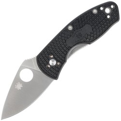 Nóż składany Spyderco Ambitious Black FRN, Plain 8Cr13MoV (C148PBK)