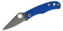 Nóż składany Spyderco Bug Blue G10, Satin 12C27 (C133GBLP)