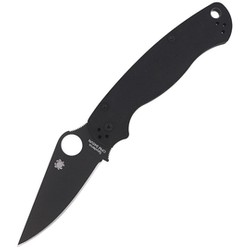 Nóż składany Spyderco Para Military 2 G-10 Black / Black Blade (C81GPBK2)