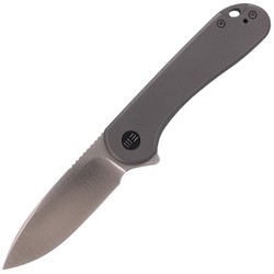 Nóż składany WE Knife Elementum Gray Titanium, Satin CPM 20CV (WE18062X-1)