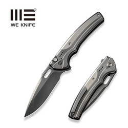 Nóż składany WeKnife Exciton LE No 278/310 Polished Gray Titanium, Polished Gray CPM 20CV (WE22038A-7)