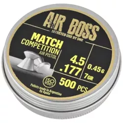 Śrut Apolo Air Boss Match Competition Air Pistol 4.5 mm, 500 szt. 045g/7.0gr (30303)