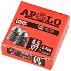 Śrut Apolo Conic 4.5 mm, 100 szt. 0.46g/7.1gr (10001)