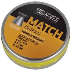 Śrut JSB Yellow Match Middle Weight 4.51mm 500szt (000016-500)