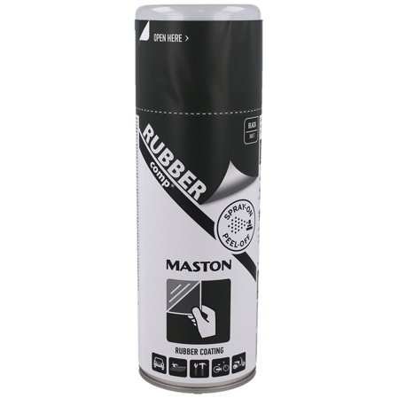 Guma w sprayu  Maston RUBBERcomp, czarny mat 400ml (191210-EU)