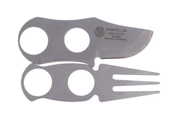 Karta / niezbędnik Simbatec Card Cutlery Stainless (55552)