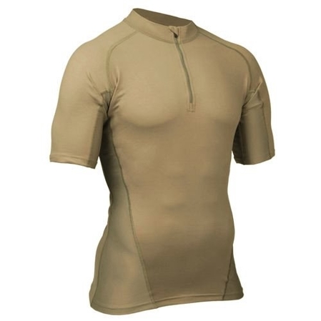 Koszulka BlackHawk Engineered Fit 1/4-Zip Mock Neck Coyote Tan (84BS02CT)