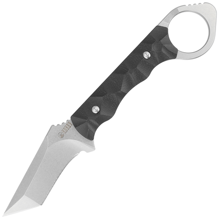 Nóż Kubey Knife Wolf E-CQC Black G10, Satin D2 by Angelo Sposato (KU320A)