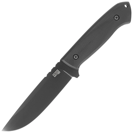 Nóż Za-Pas Ultra Outdoor Black G10, Stonewash NMV (UO-CE-G10-BL)