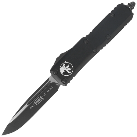 Nóż automatyczny OTF Microtech UTX-85 S/E Black Aluminium, Black M390 (231-1T)