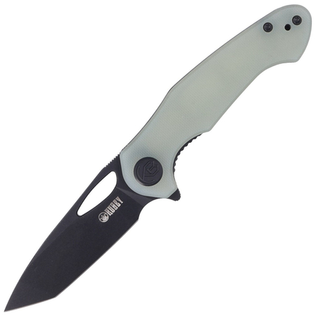 Nóż składany Kubey Dugu T/E Jade G10, Dark Stonewashed 14C28N (KU159E)