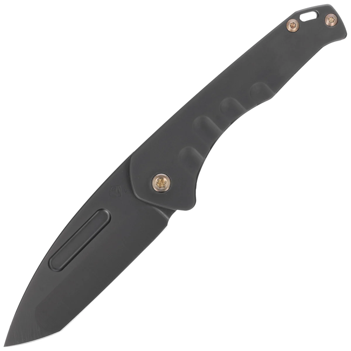 Nóż składany Medford Praetorian Slim T/E Black DLC Titanium, Bronze HW/Clip, DLC S45VN by Greg Medford (MK2084PT-30PV-T1C1-Q4)