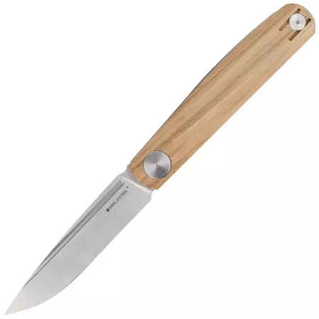 Nóż składany Real Steel Gslip Olive Wood, Satin VG-10 by Ostap Hel (7841W)