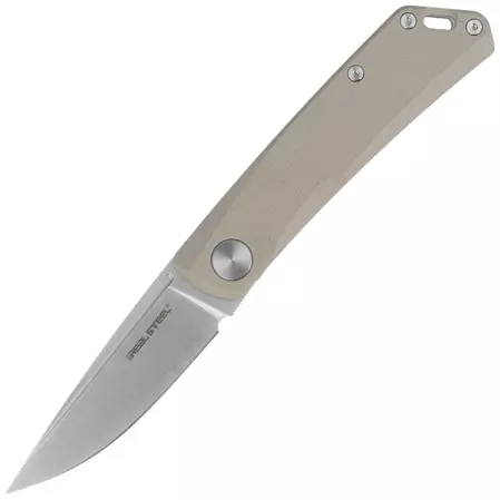 Nóż składany Real Steel LUNA Lite Coyote G10, Satin D2 by Poltergeist Works (7033)