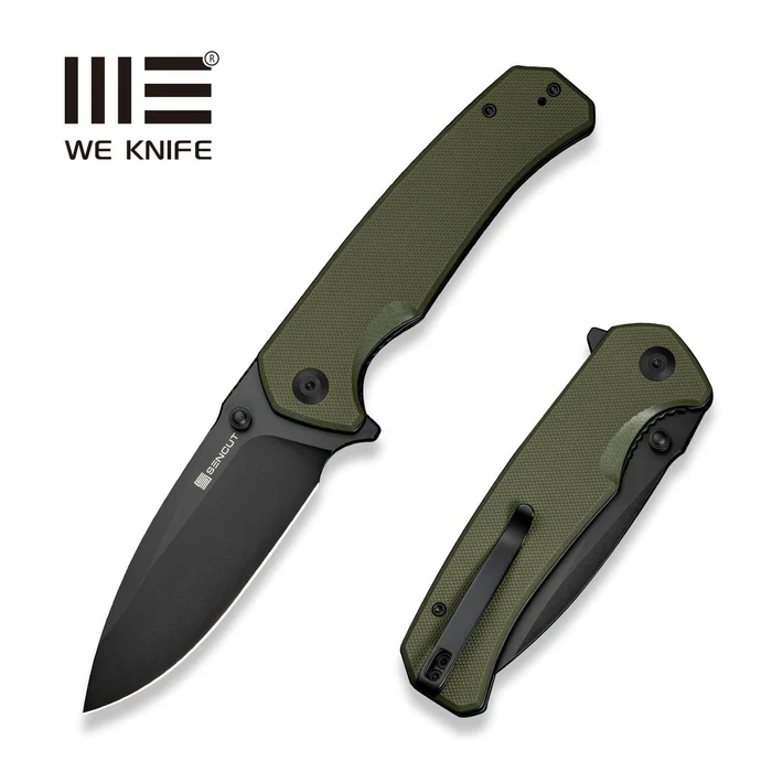 Nóż składany SENCUT Skarnax OD Green G10, Black 9Cr18MoV (S24025-2)