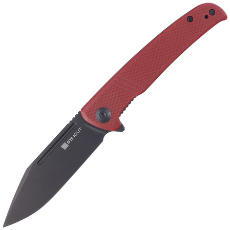 Nóż składany Sencut Brazoria Burgundy G10, Black Stonewashed D2 (SA12C)