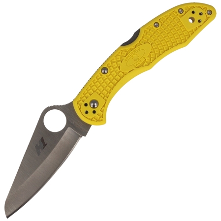 Nóż składany Spyderco Salt 2 FRN Yellow Plain (C88PYL2)