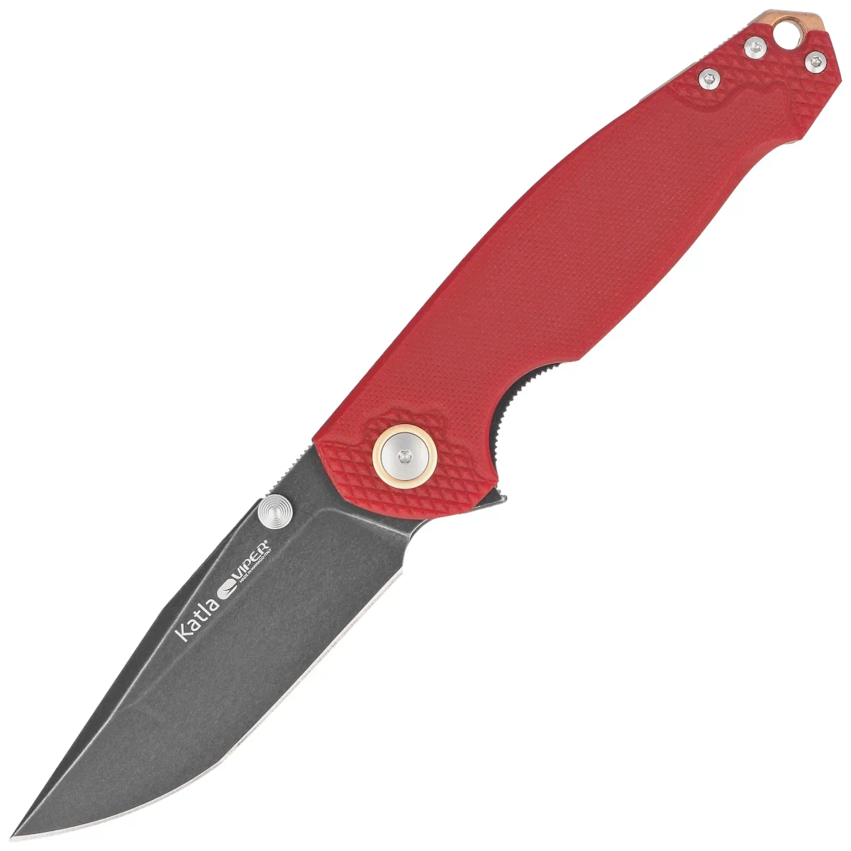 Nóż składany Viper Katla LE No 088/150 Red G10, Dark Stonewashed M390 by Jesper Voxnæs/Jens Ansø (V5984GR3D)