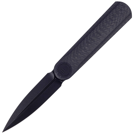 Nóż składany WE Knife Eidolon Dagger Twill Carbon Fiber, Black Stonewashed by Justin Lundquist (WE19074B-C)