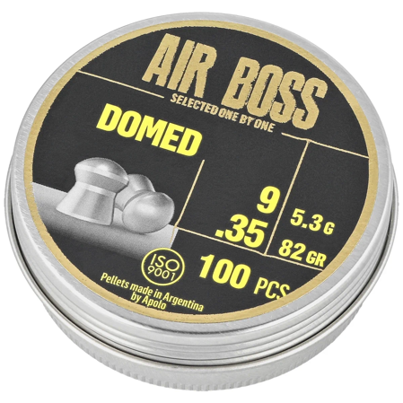 Śrut Apolo Air Boss Domed 9 mm, 100 szt. 5.30g/82.0gr (30400)