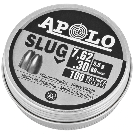 Śrut Apolo Slug 60 7.62 mm, 100 szt. 3.90g/60.0gr (19305)