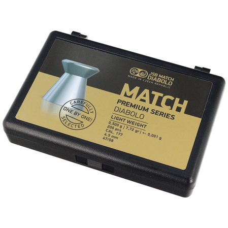 Śrut JSB Match Premium Light 4.51mm 0.500g (1006-200)