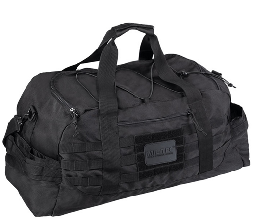 Torba Mil-Tec US Combat Parachute Cargo Medium 54 l, Black (13828102)